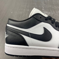 Low Top Sneakers, White Black Colorway, Lace Up Design, Casual Gift for Sneaker Fans