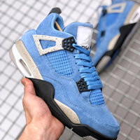 Sneakers, University Blue Colorway, Lace Up Design, Casual Gift for Sneaker Fans