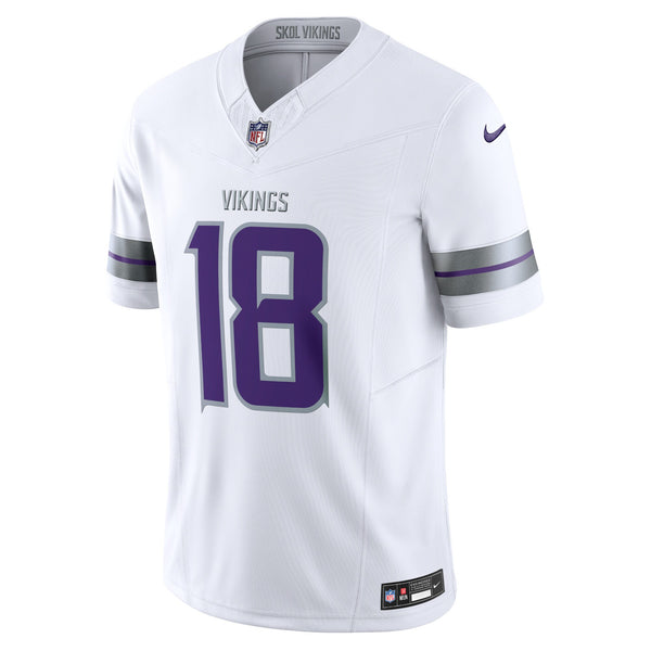 Minnesota Vikings Justin Jefferson White Alternate Vapor F.U.S.E. Limited Jersey