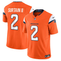 Denver Broncos Patrick Surtain II Orange Team Limited Jersey