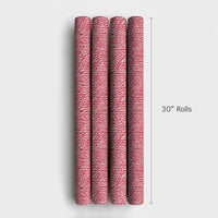 Classic Christmas Gift Wrap, Red Candy Cane Wrapping Paper, Striped Holiday Wrapping Paper, Festive Winter Present Paper Roll