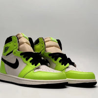 Sneakers, Neon Green Colorway, Lace Up Design, Casual Gift for Sneaker Fans