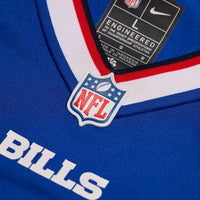 Buffalo Bills Ty Johnson Royal Team Game Jersey