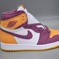 Sneakers, White Purple Gold Colorway, Lace Up Design, Casual Gift for Sneaker Fans
