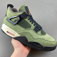 Low Top Sneakers, Army Green Black Colorway, Lace Up Design, Casual Gift for Sneaker Fans