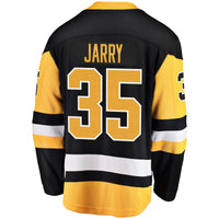 Pittsburgh Penguins Tristan Jarry Black Home Breakaway Player Jersey