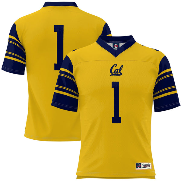 #1 Cal Bears Football Jersey - Gold