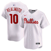 Philadelphia Phillies J.T. Realmuto White Home Limited Player Jersey