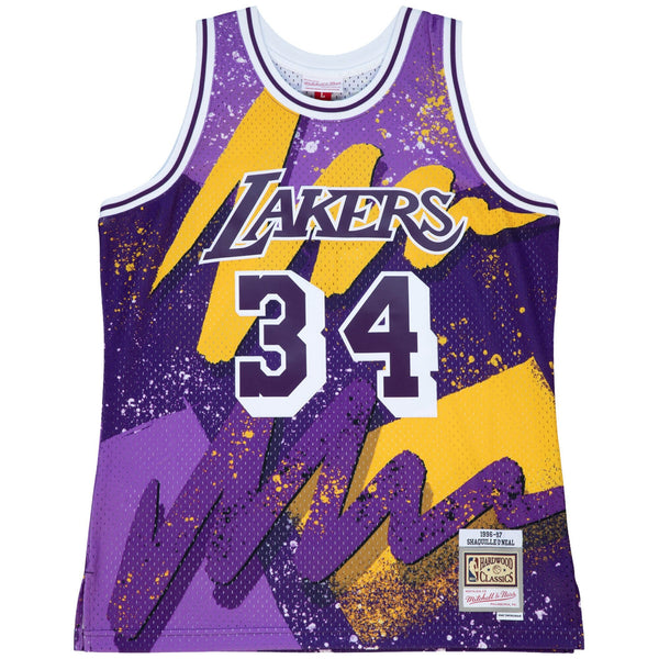 Los Angeles Lakers Hyper Hoops Swingman Jersey - Shaquille O'Neal - Dark Purple