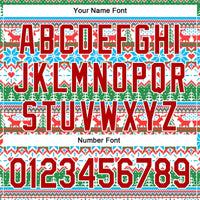 Personalized Name Number Christmas Hoodie, Custom Christmas Pullover Hoodie, Ugly Holiday Sweater Hoodie, Sports Fan Game Day Sweatshirt