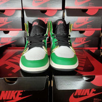 Sneakers, White Green Colorway, Lace Up Design, Casual Gift for Sneaker Fans