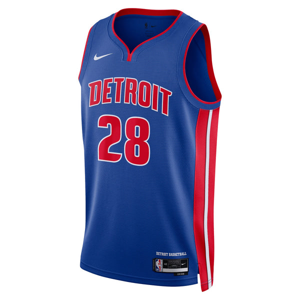Detroit Pistons Icon Edition Swingman Jersey - Blue - Isaiah Stewart