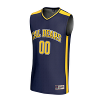 Cal Bears Lightweight Collegiate Basketball NIL Pick-A-Player Fashion Jersey - Navy