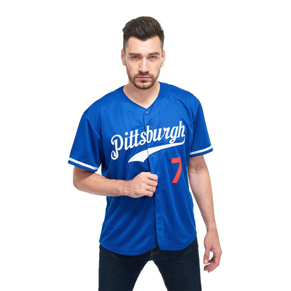 Custom Baseball Jersey - Royal White-Red Authentic