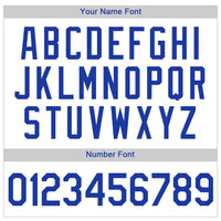 Custom Baseball Jersey - White Royal Authentic